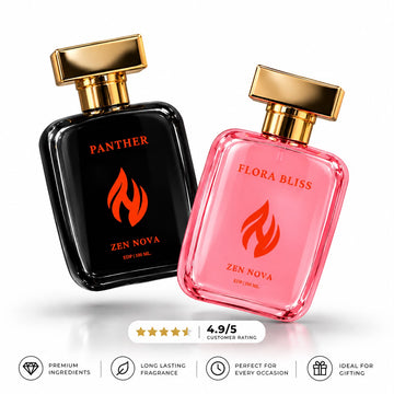 THE OBSESSION |                            PANTHER & FLORA BLISS — 2 × 100ML